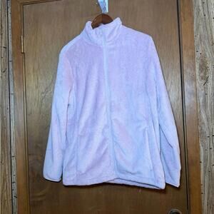 Lands' End Light Pink Kids Puffer Jacket